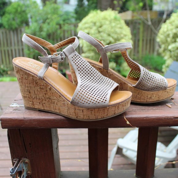 Franco Sarto Clinton 2 Platform Wedge Sandals size 7 - Picture 9 of 15